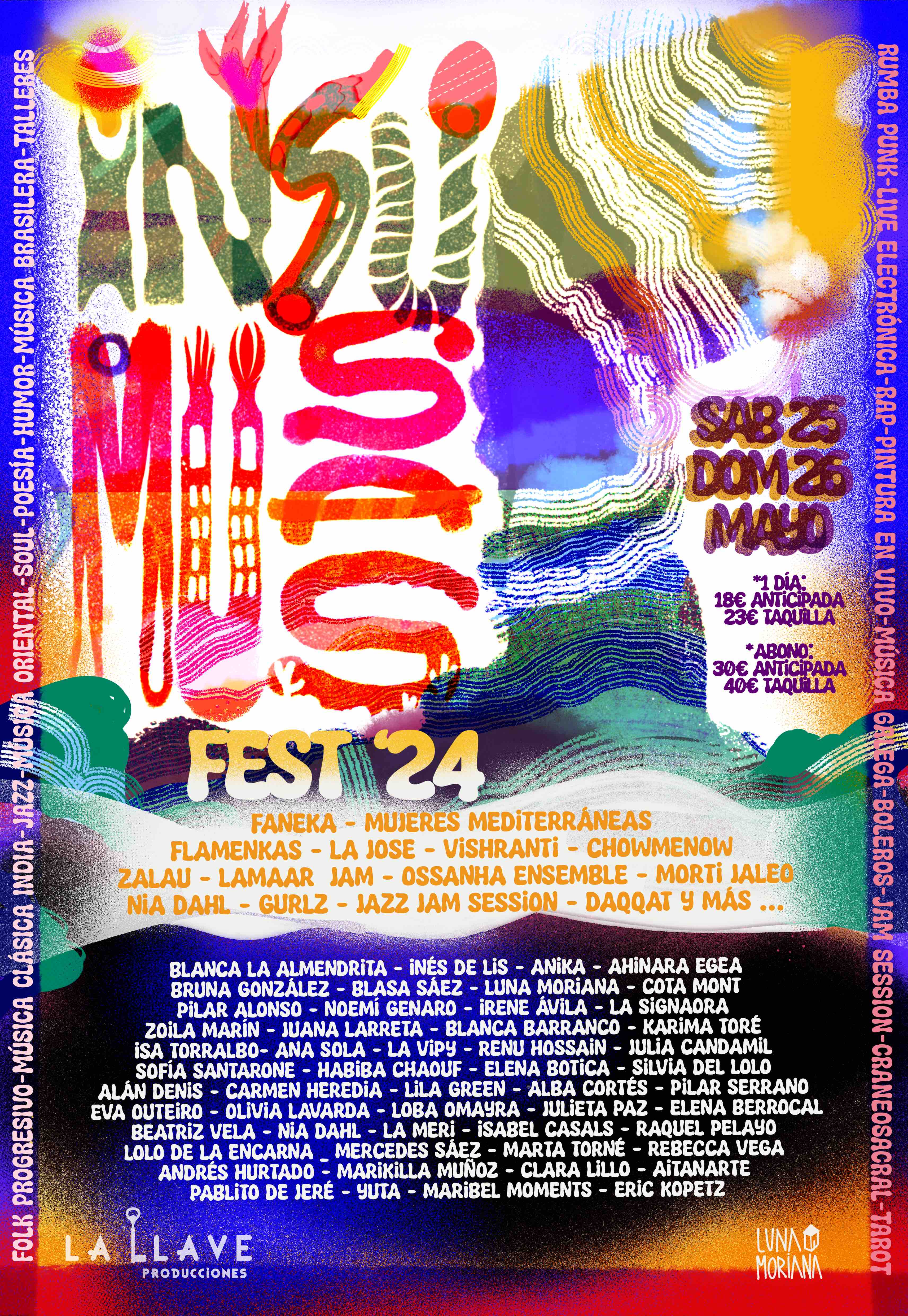 Promotional photograph of INSUMUSAS FEST '24.