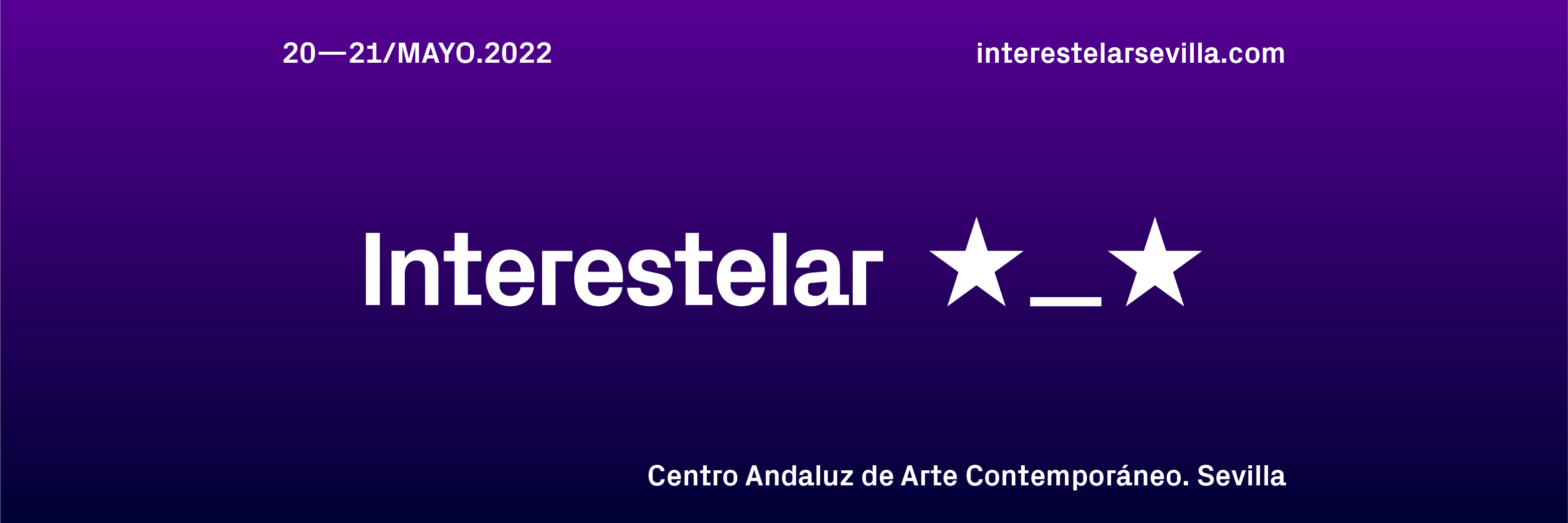 Fotografía promocional de Interestelar Sevilla 2022