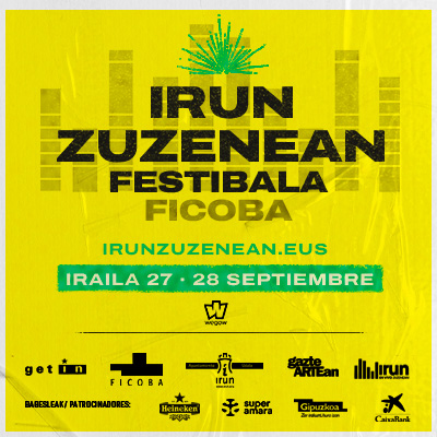 Fotografía promocional de Irun Zuzenean Festibala 2024