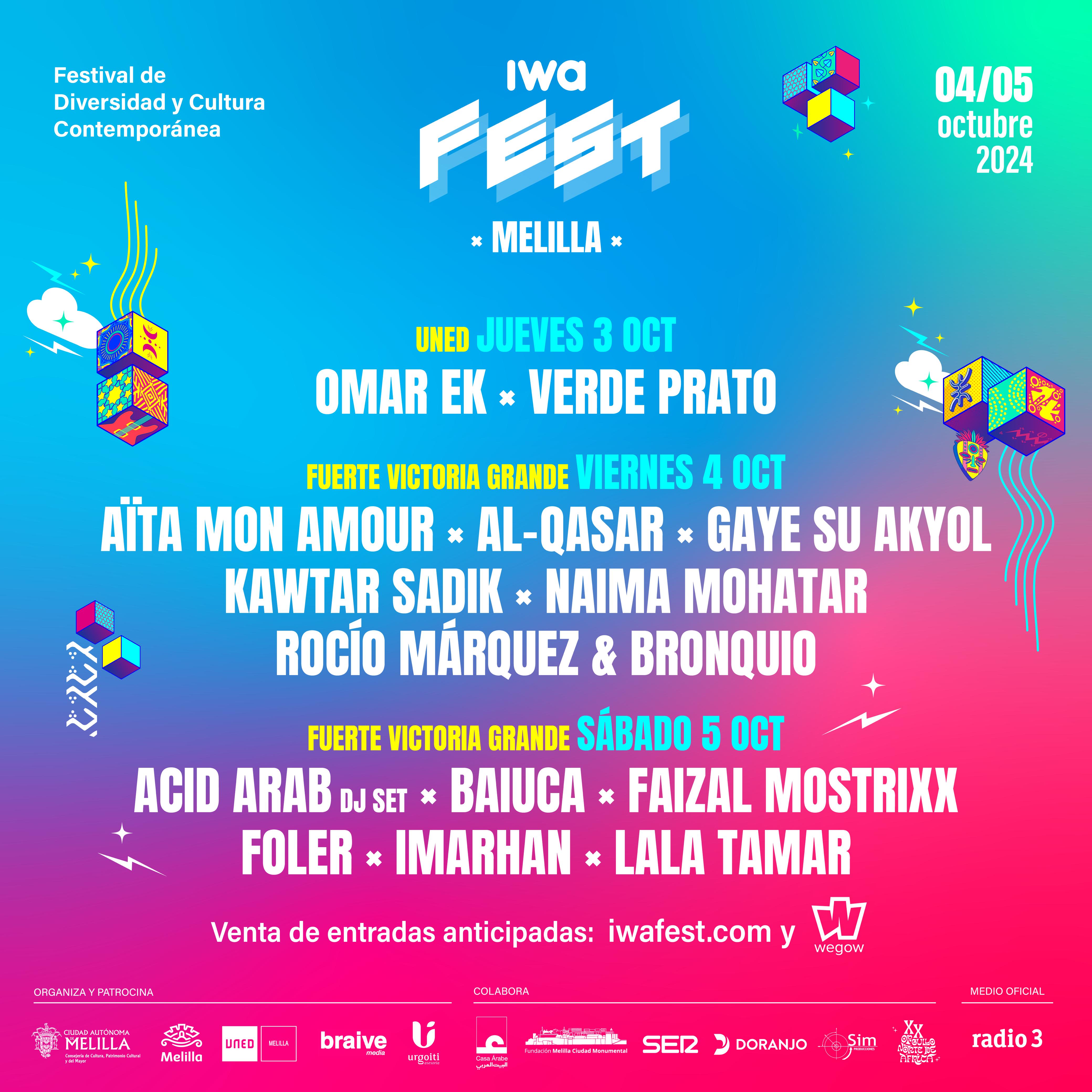 Fotografía promocional de Iwa Fest 2024