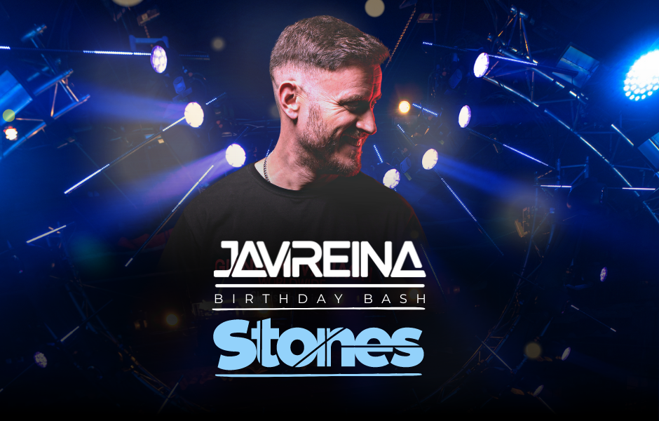 Fotografía promocional de Javi Reina Birthday Bash
