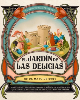 Fotografía promocional de JARDIN DE LAS DELICIAS EN EL CASTILLO