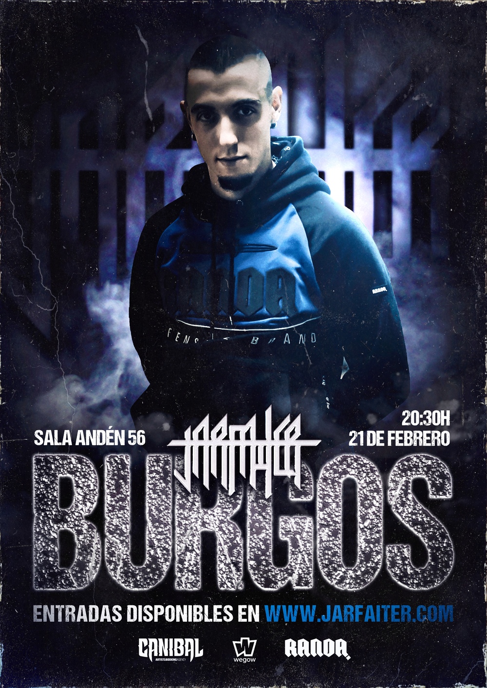 Fotografía promocional de JARFAITER en Burgos | No Soy Nadie Tour