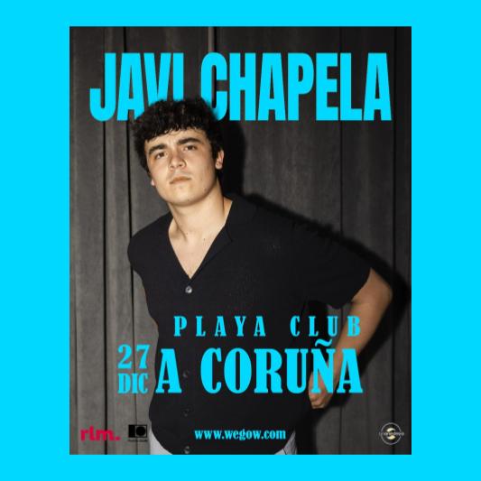 Fotografía promocional de Javi Chapela en A Coruña