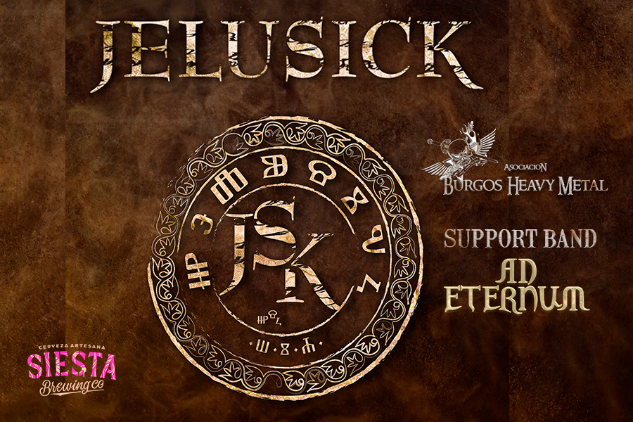 Photographie promotionnelle de Jelusick + Ad Eternum.