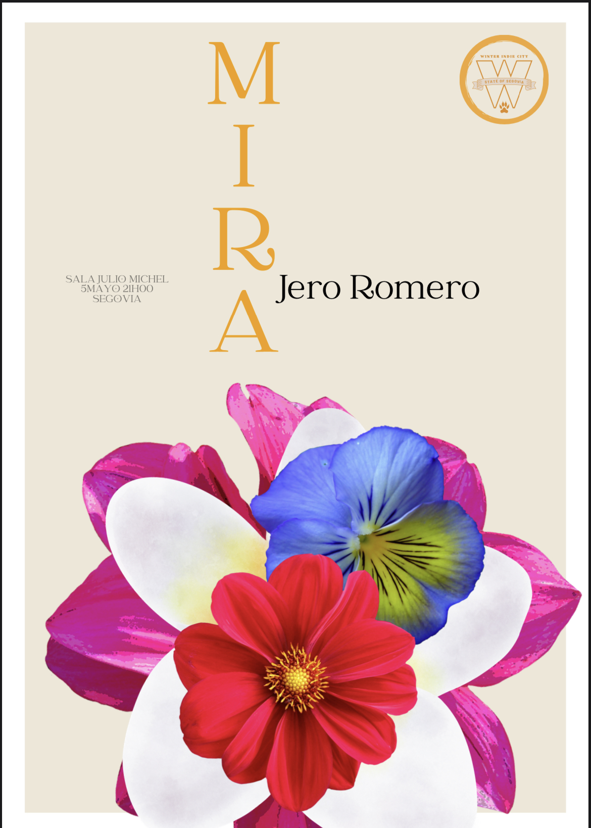 Fotografía promocional de Jero Romero WIC Segovia viernes