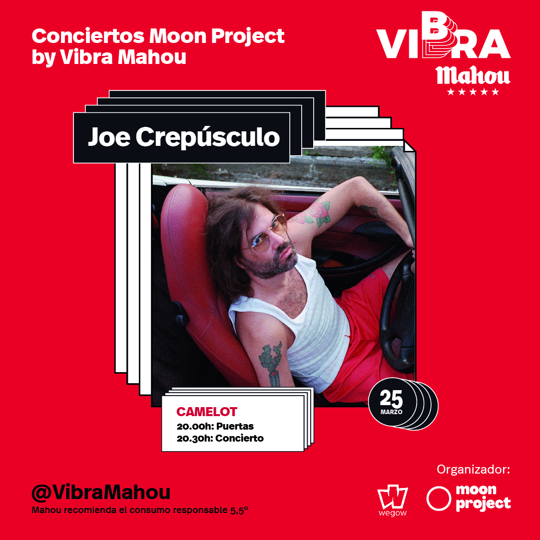 Promofoto von Joe Crepúsculo en Salamanca.