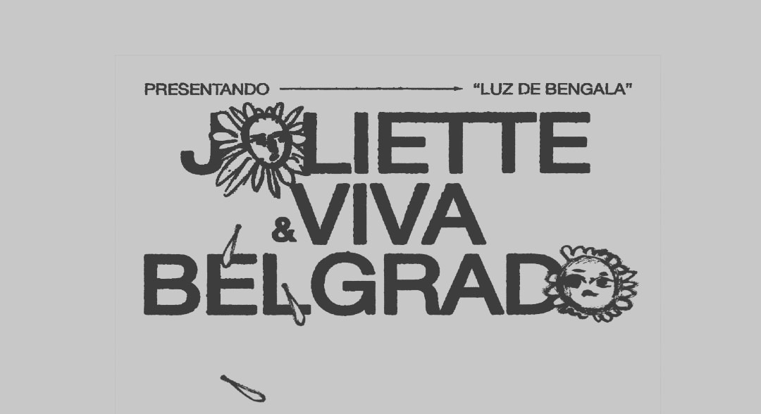 Fotografía promocional de Joliette + Viva Belgrado CDMX