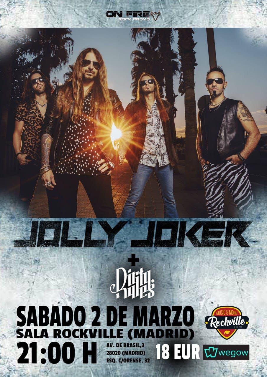 Fotografía promocional de Jolly Joker + Dirty Rules