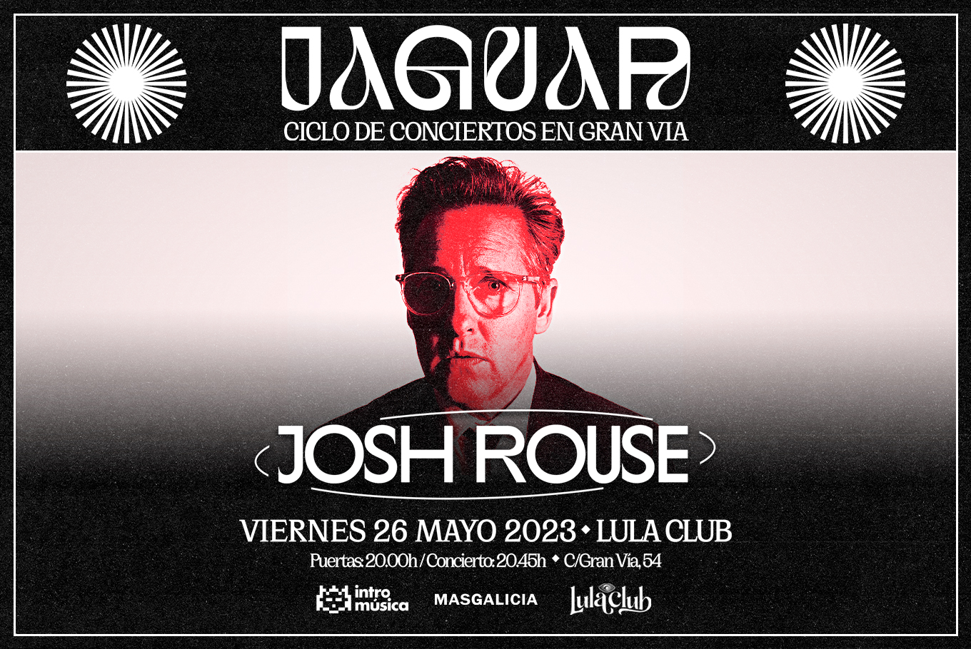 Fotografía promocional de Josh Rouse en Ciclo Jaguar