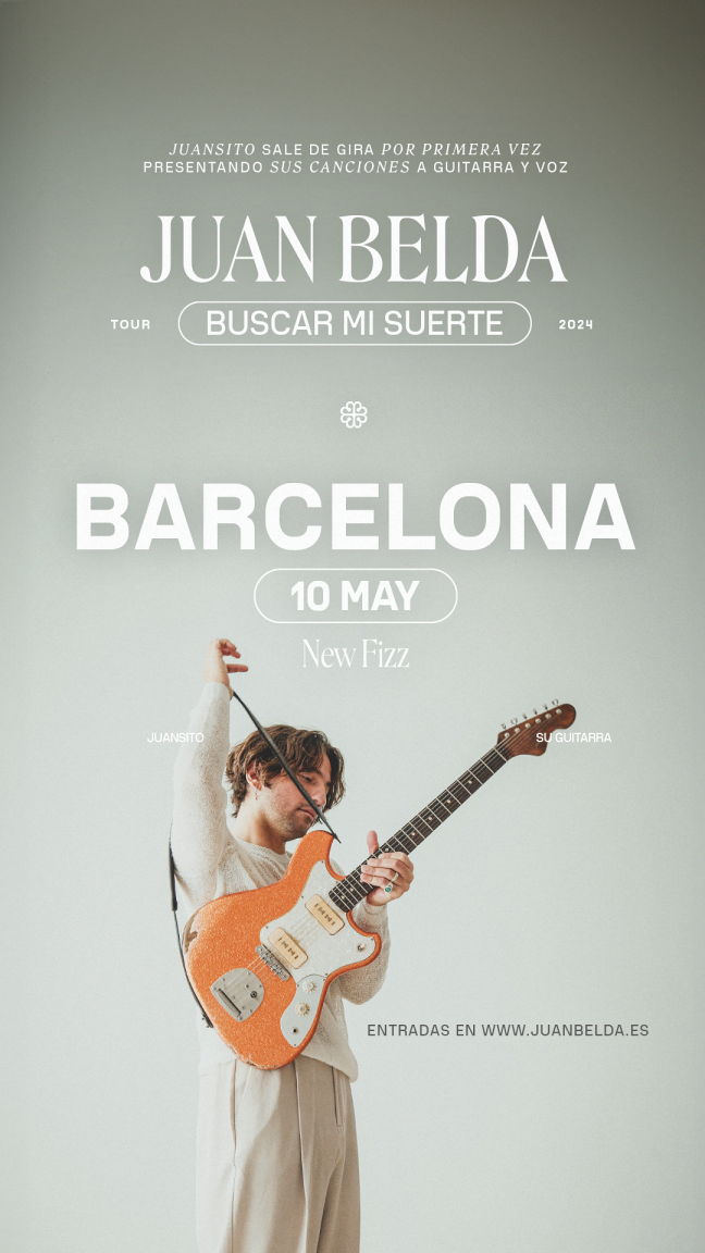 Fotografía promocional de Juan Belda en Barcelona