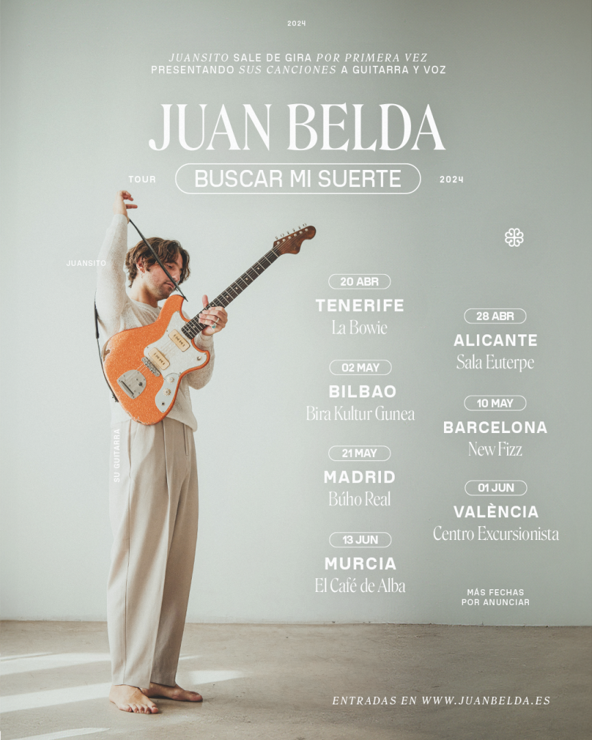 Fotografía promocional de Juan Belda en Valencia SEGUNDA FECHA