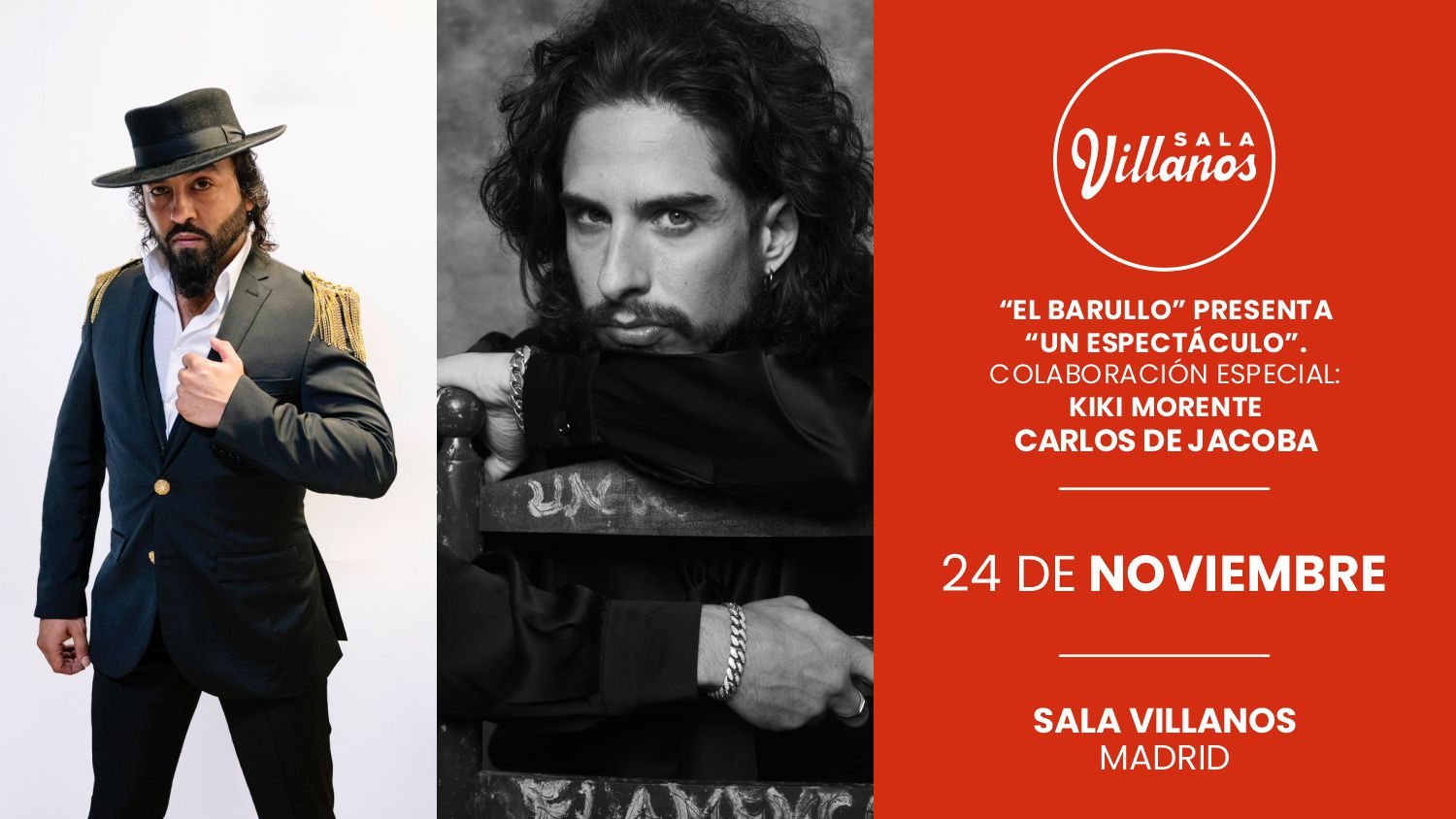 Fotografía promocional de Juan "El Barullo" Presenta: "Un espectáculo"