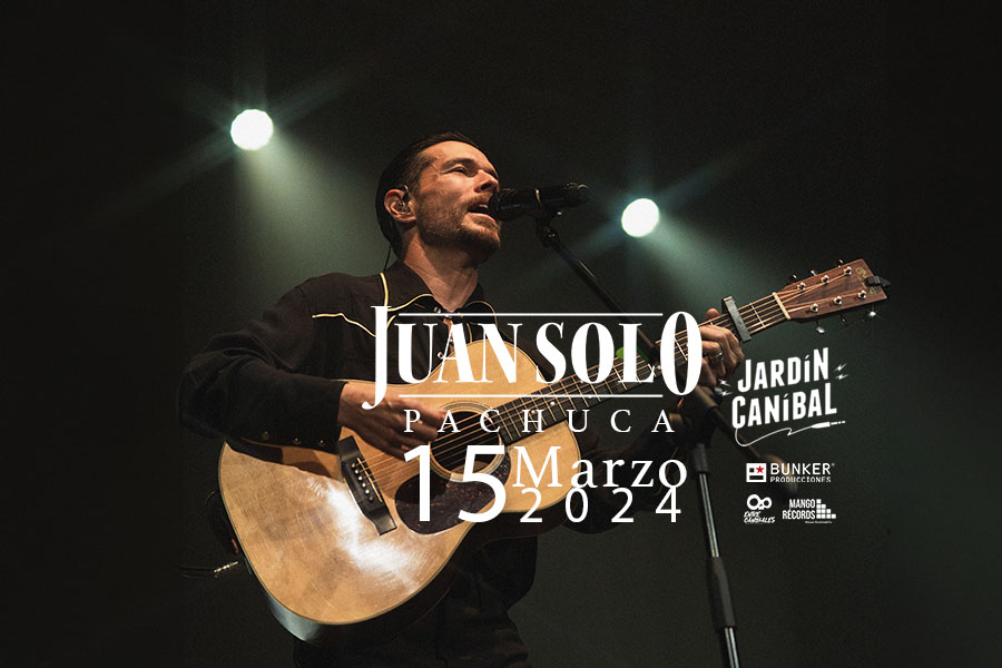 Fotografía promocional de Juan Solo En Pachuca 2024