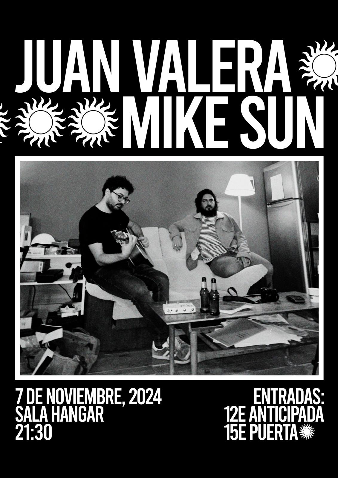 Fotografía promocional de Juan Valera y Mike Sun en Córdoba. SALA HANGAR