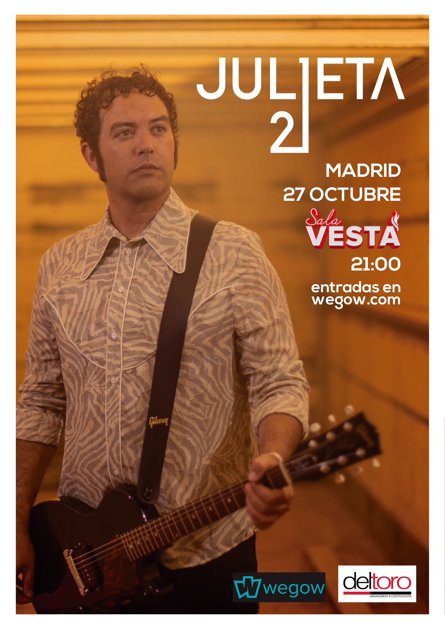 Fotografía promocional de Julieta 21 en Madrid