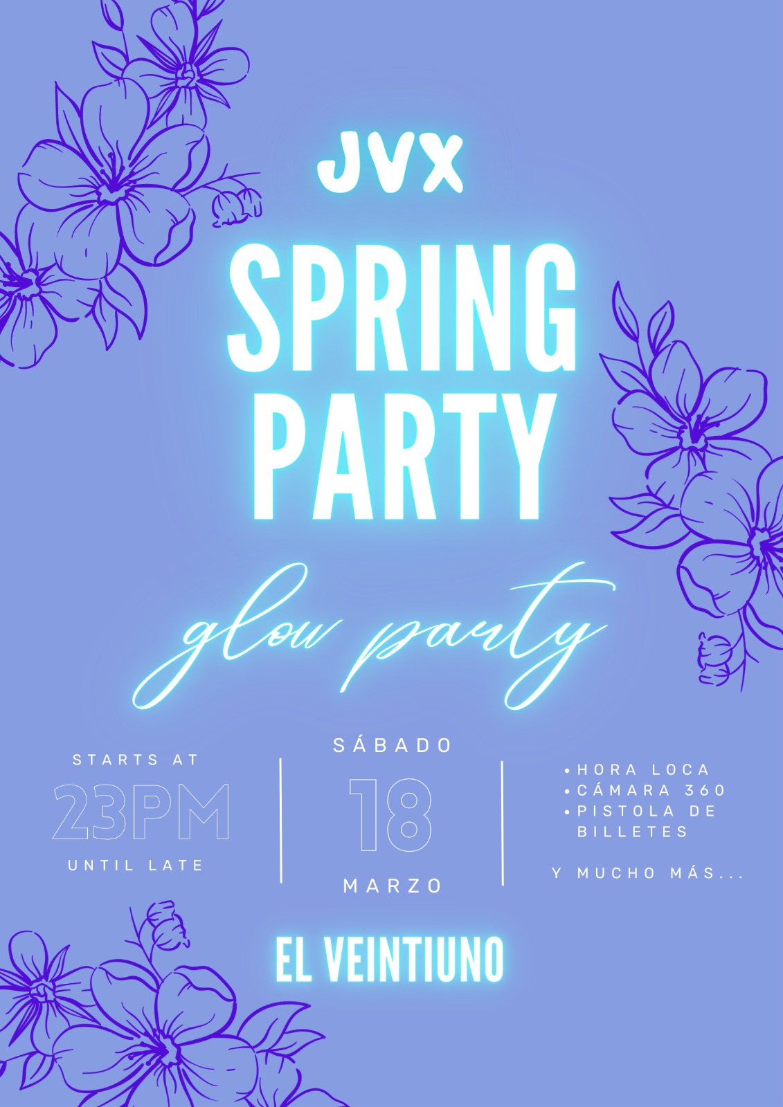 Fotografía promocional de Jvx Spring Party en Huesca