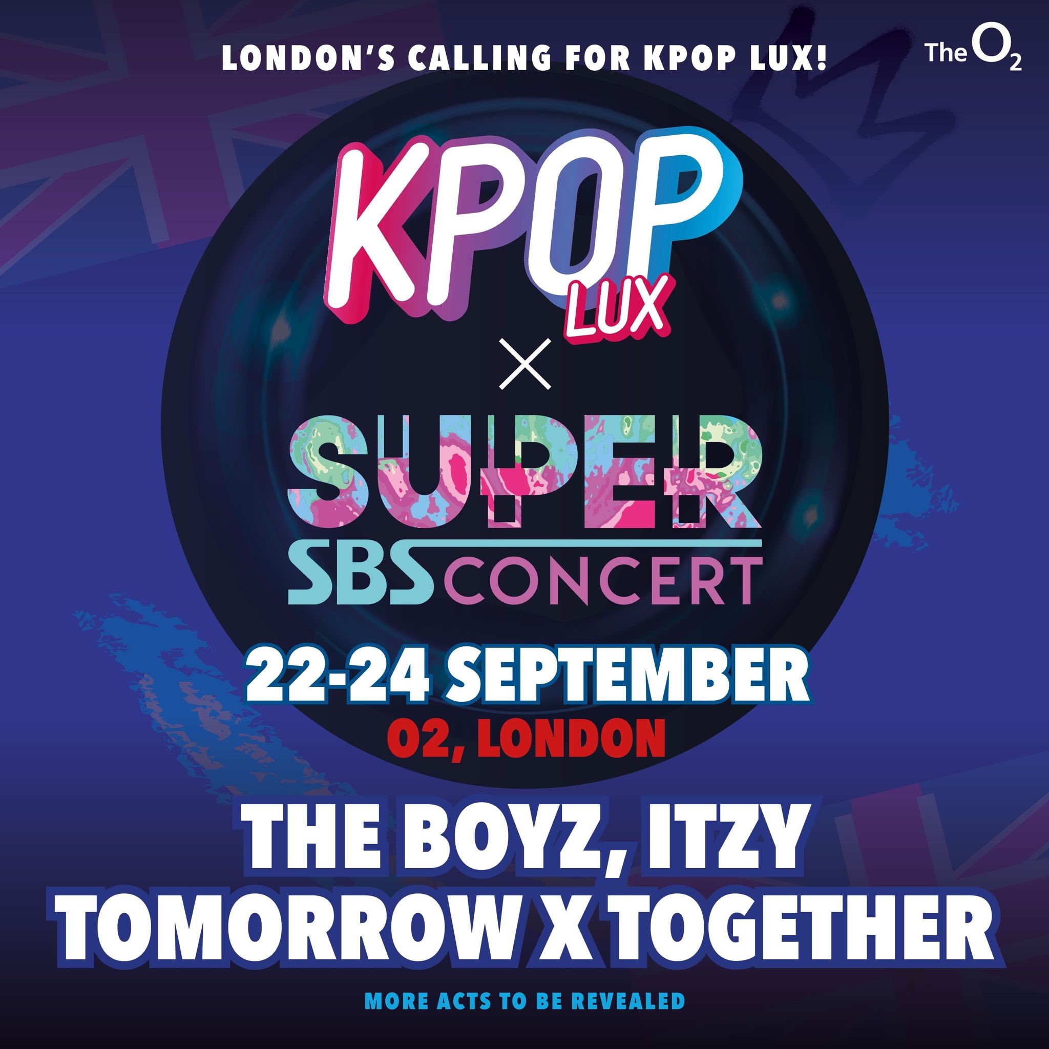 Fotografía promocional de K Pop Lux K Pop Lux X SBS Super Concert