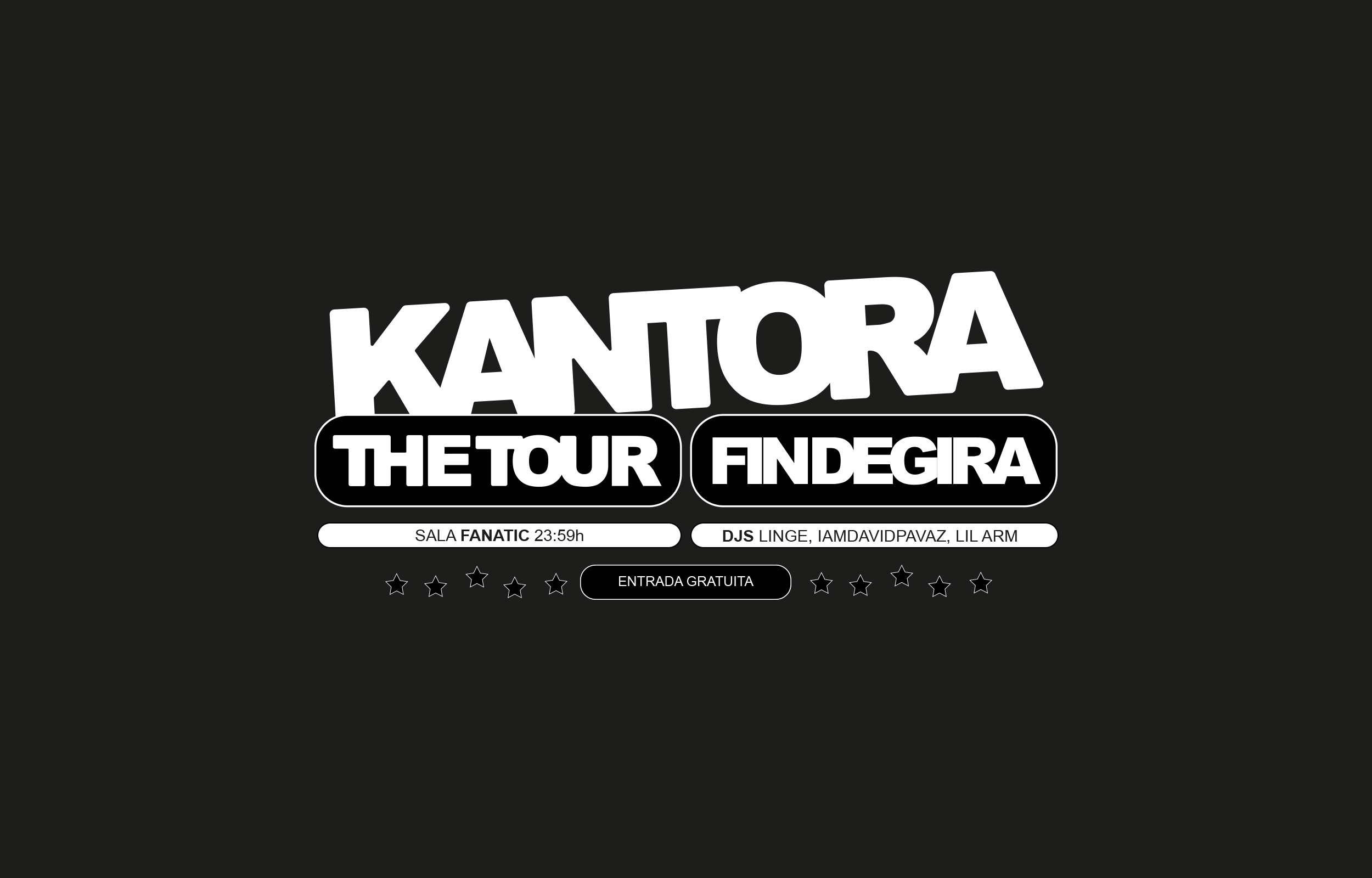 Fotografía promocional de KANTORA: FIN DE GIRA