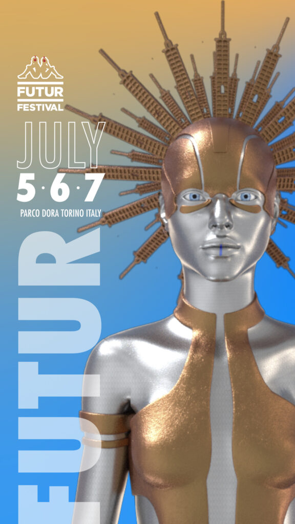 Fotografia promozionale di Kappa FuturFestival 2024.