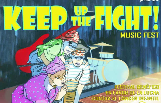 Fotografía promocional de KEEP UP THE FIGHT Music Fest en Sala Óxido (Guadalajara)