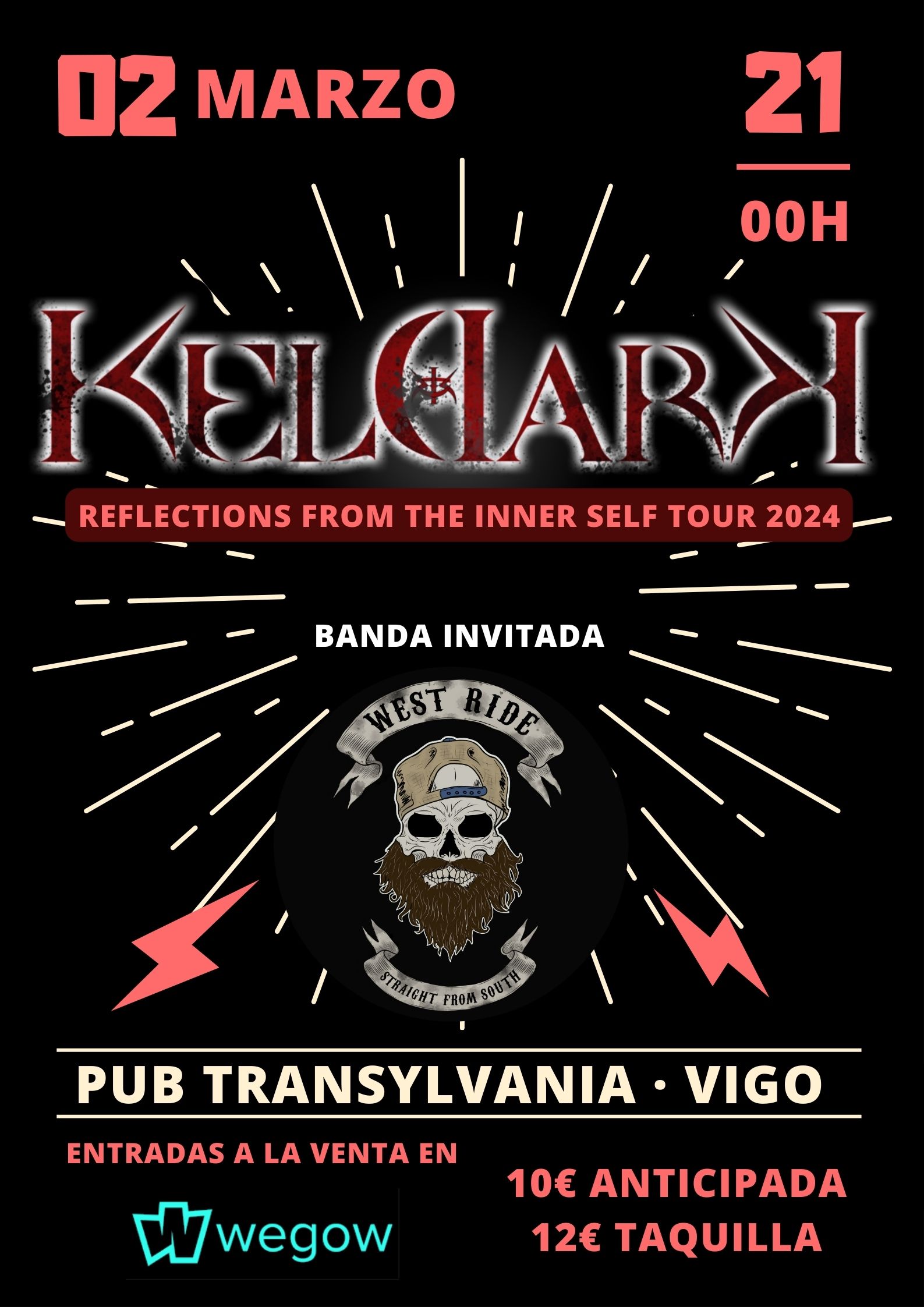 Fotografía promocional de KELDARK + WEST RIDE - VIGO