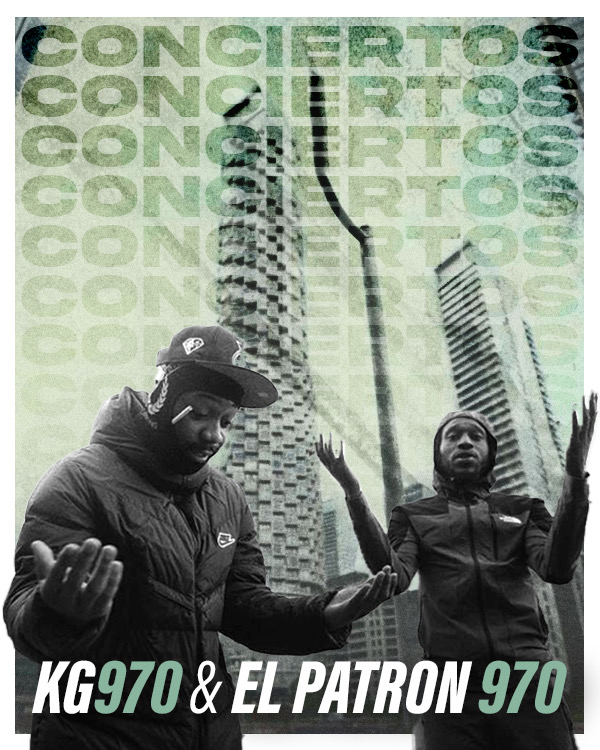 Fotografía promocional de KG970 & El Patrón 970 en León