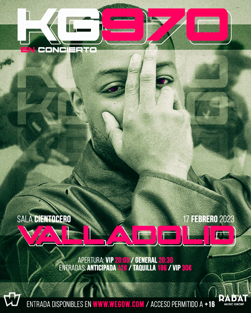 Fotografía promocional de KG970 en Valladolid - Sala Cientocero