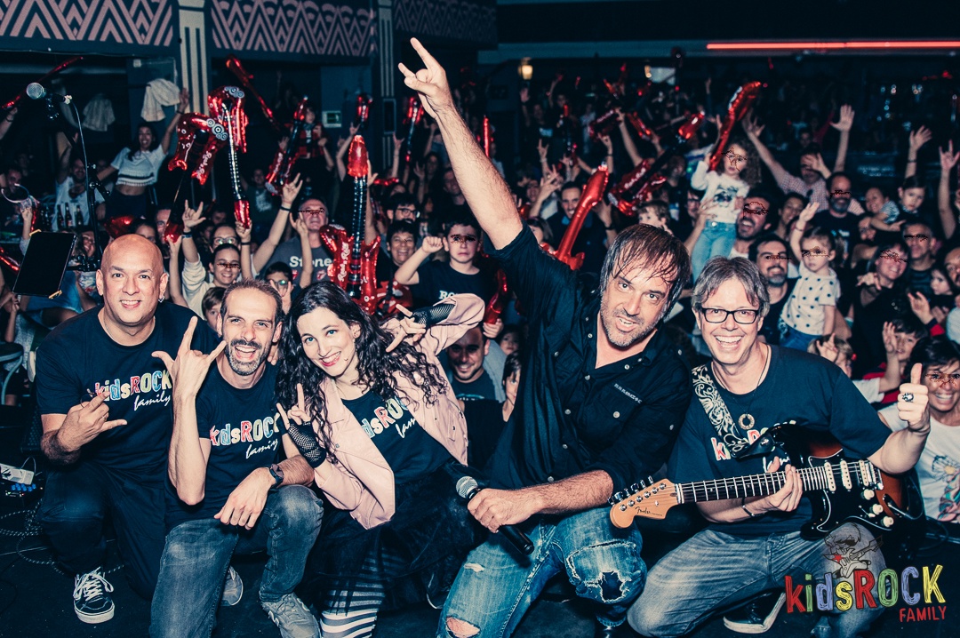 Promofoto von Kids Rock Family - 8 Octubre.