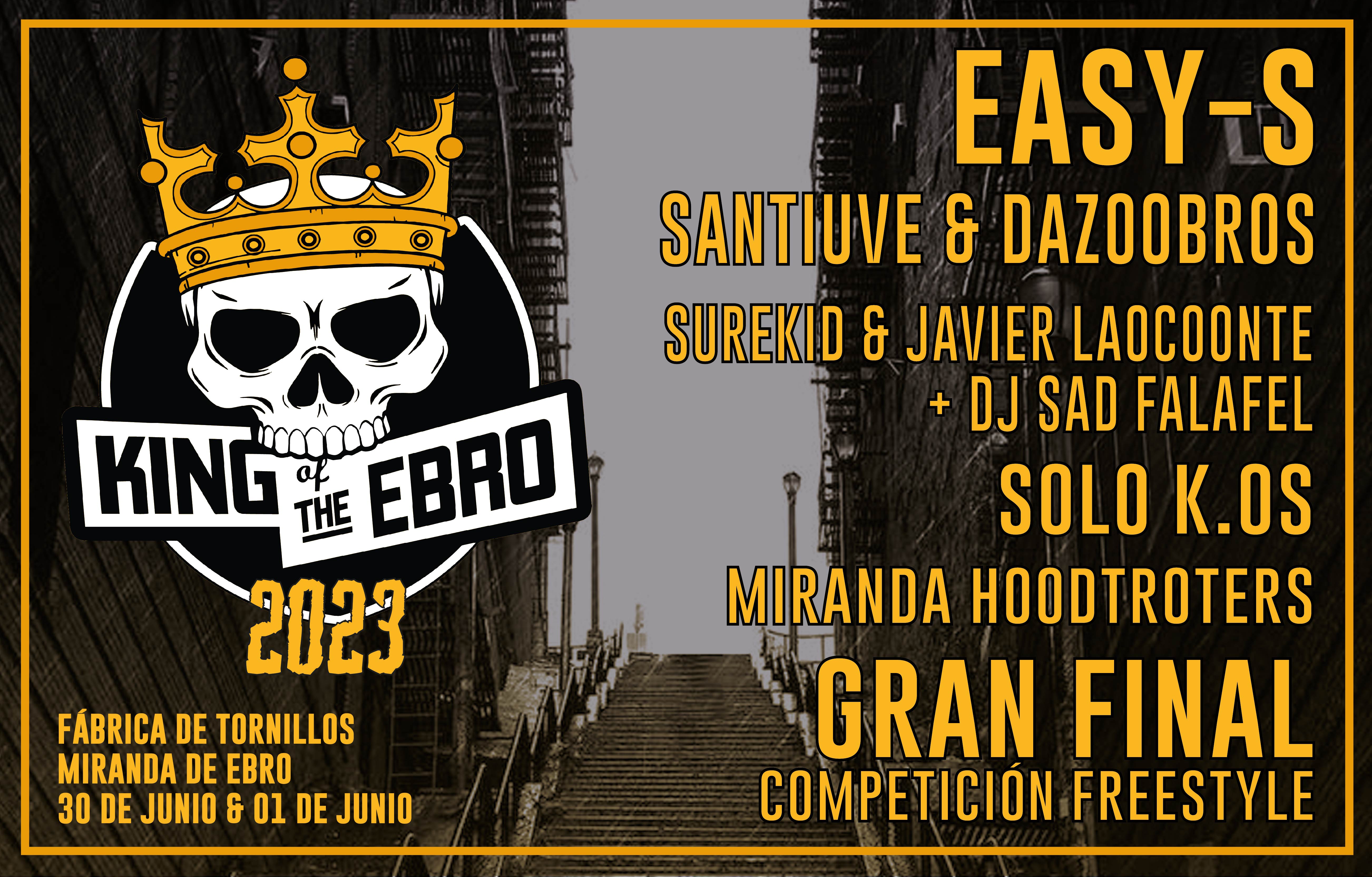 Fotografía promocional de Festival King Of The Ebro 2023 en Miranda de Ebro