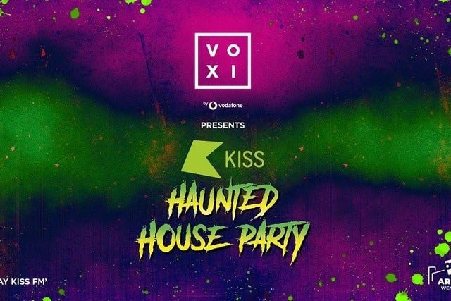 Promotional photograph of KISS Haunted House Party.