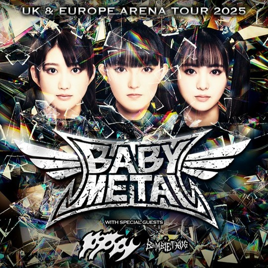 Promotional photograph of Concierto de Babymetal + Poppy + Bambie Thug en Frankfurt del Meno.
