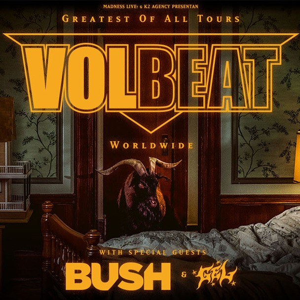 Promofoto von Concierto de Volbeat + Bush en Prague.