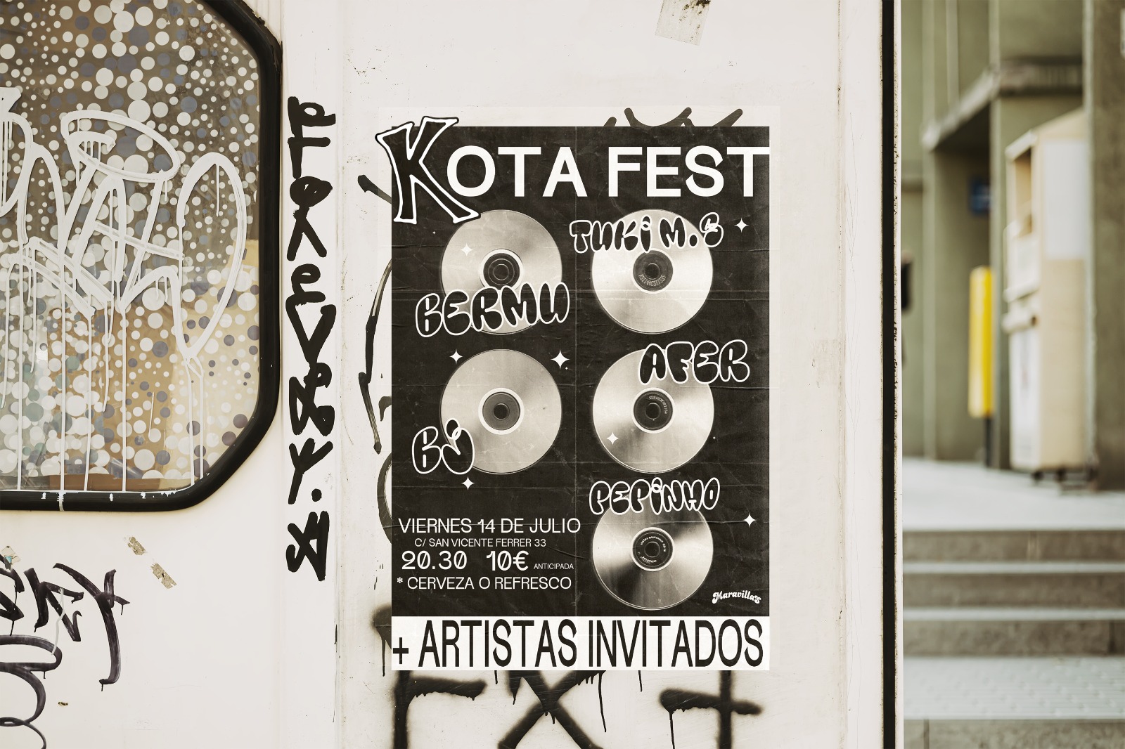 Fotografía promocional de Kota Fest en Maravillas Club