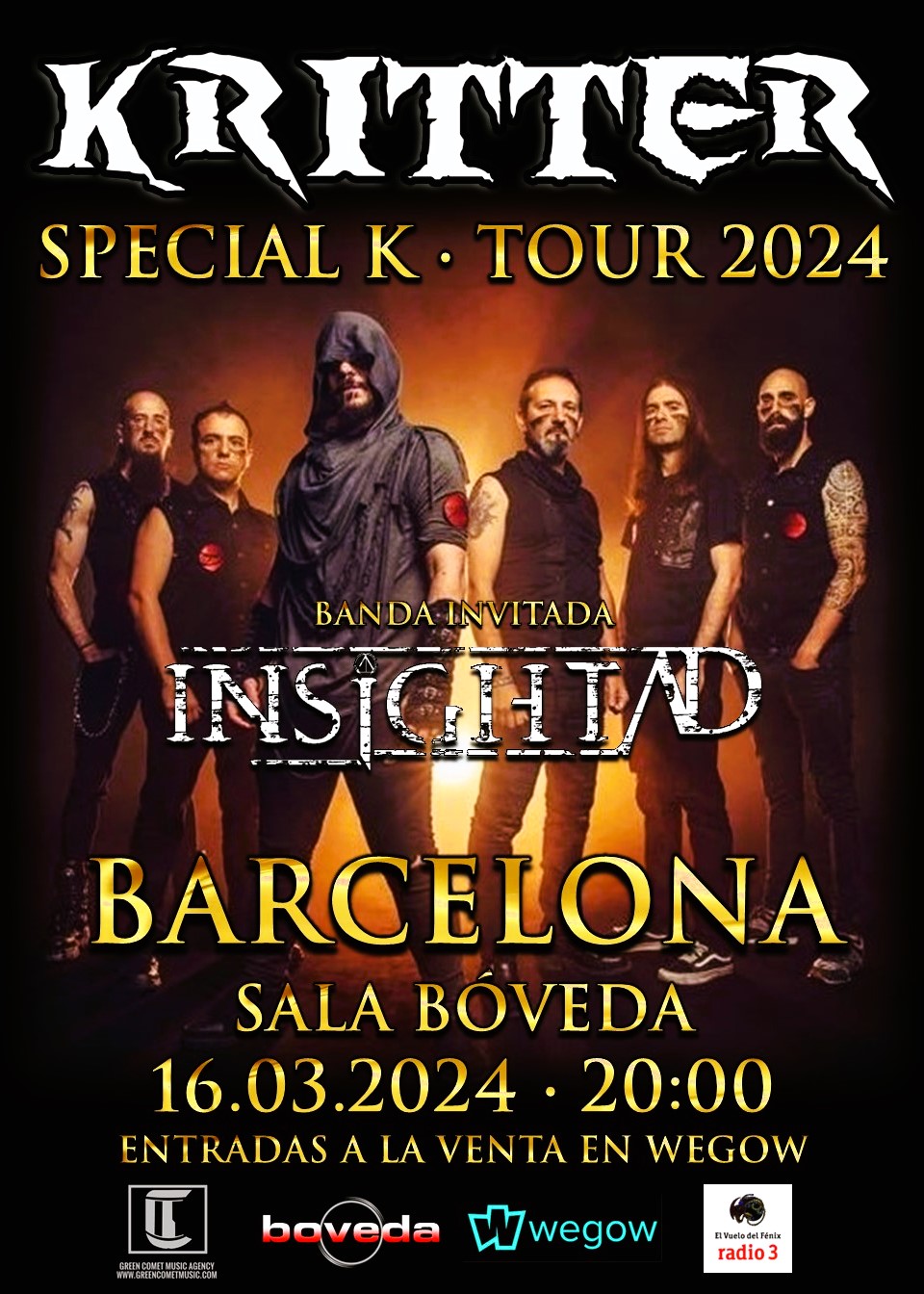 Fotografía promocional de KRITTER + INSIGHT AFTER DOOMSDAY - BARCELONA