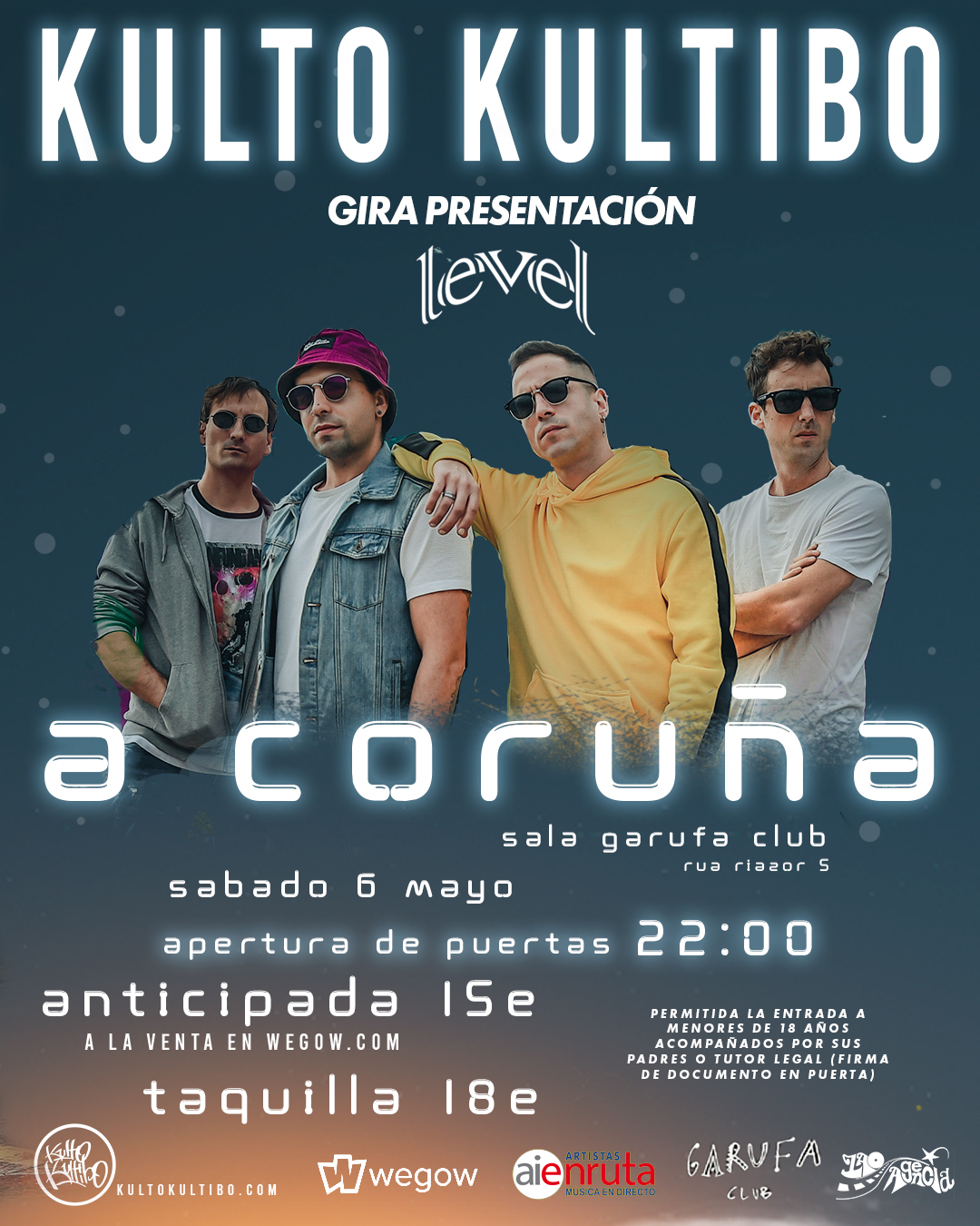 Fotografía promocional de Kulto Kultibo en A Coruña