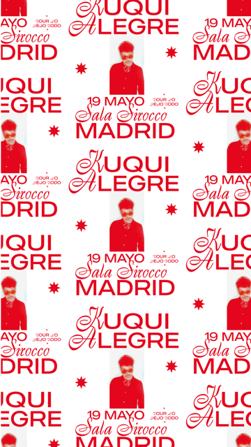 Fotografía promocional de Kuqui Alegre - Madrid - Sala Siroco
