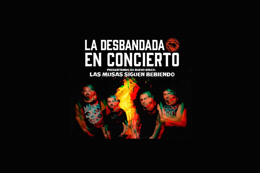 Promotional photograph of LA DESBANDADA EN BILBAO.