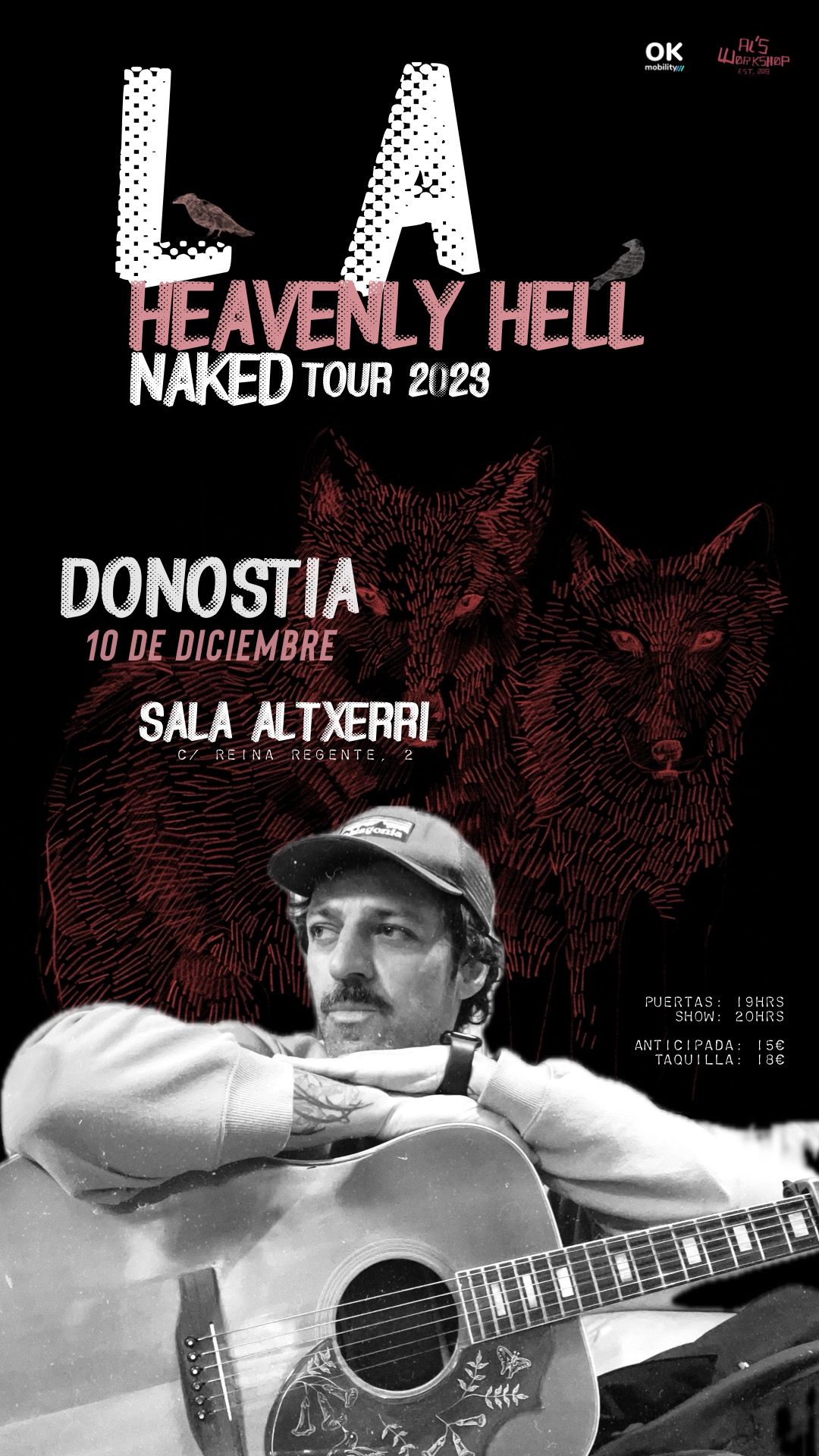 Fotografía promocional de L.A. en Donostia