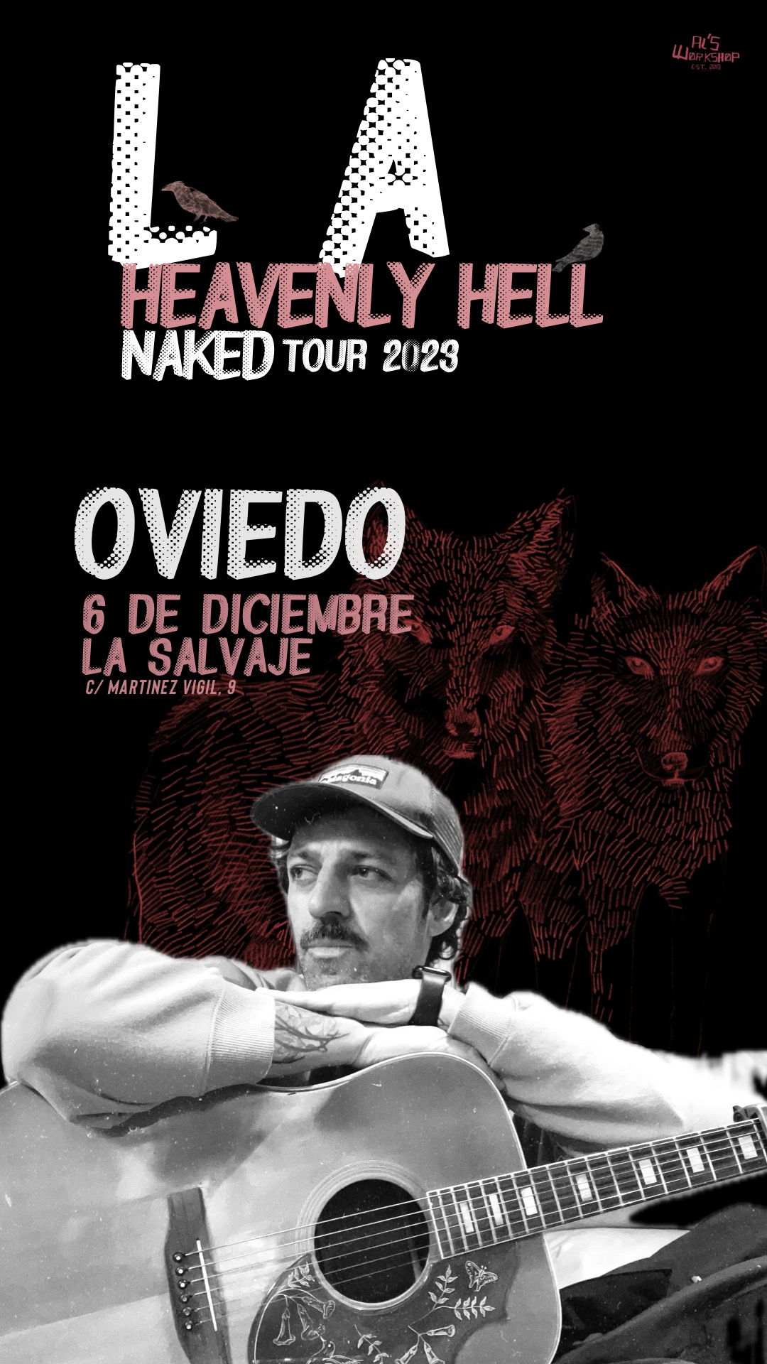 Fotografía promocional de L.A. en Oviedo