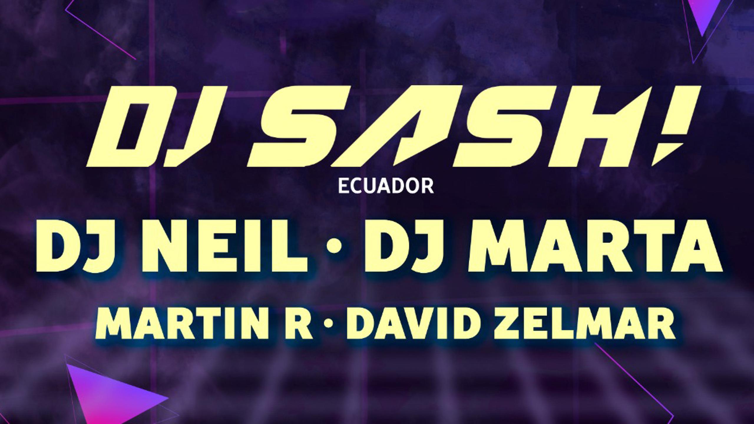 Sash!, DJ Marta, DJ Neil concert tickets for Andén 56, Burgos Saturday
