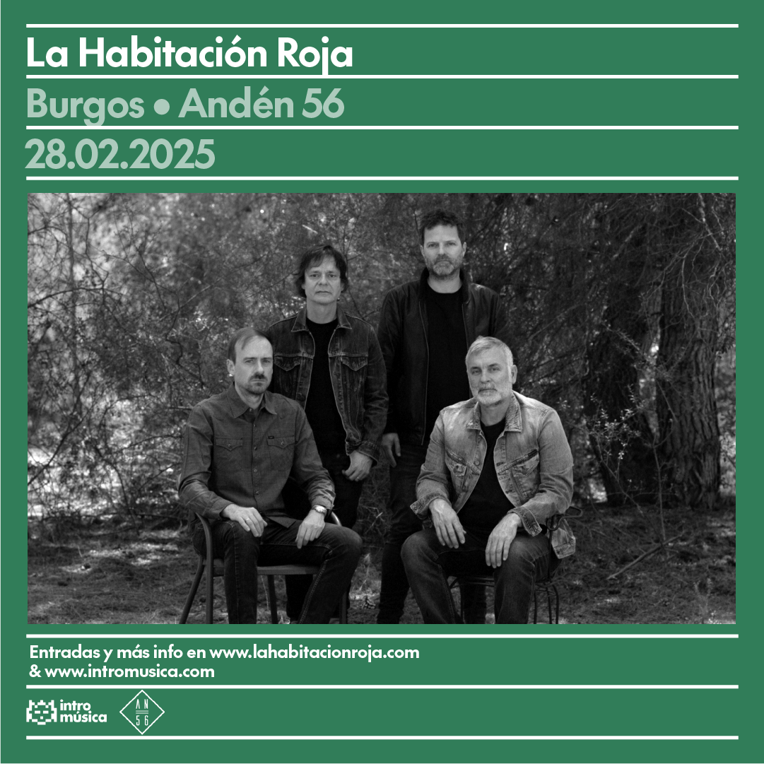 Fotografía promocional de LA HABITACIÓN ROJA en Burgos