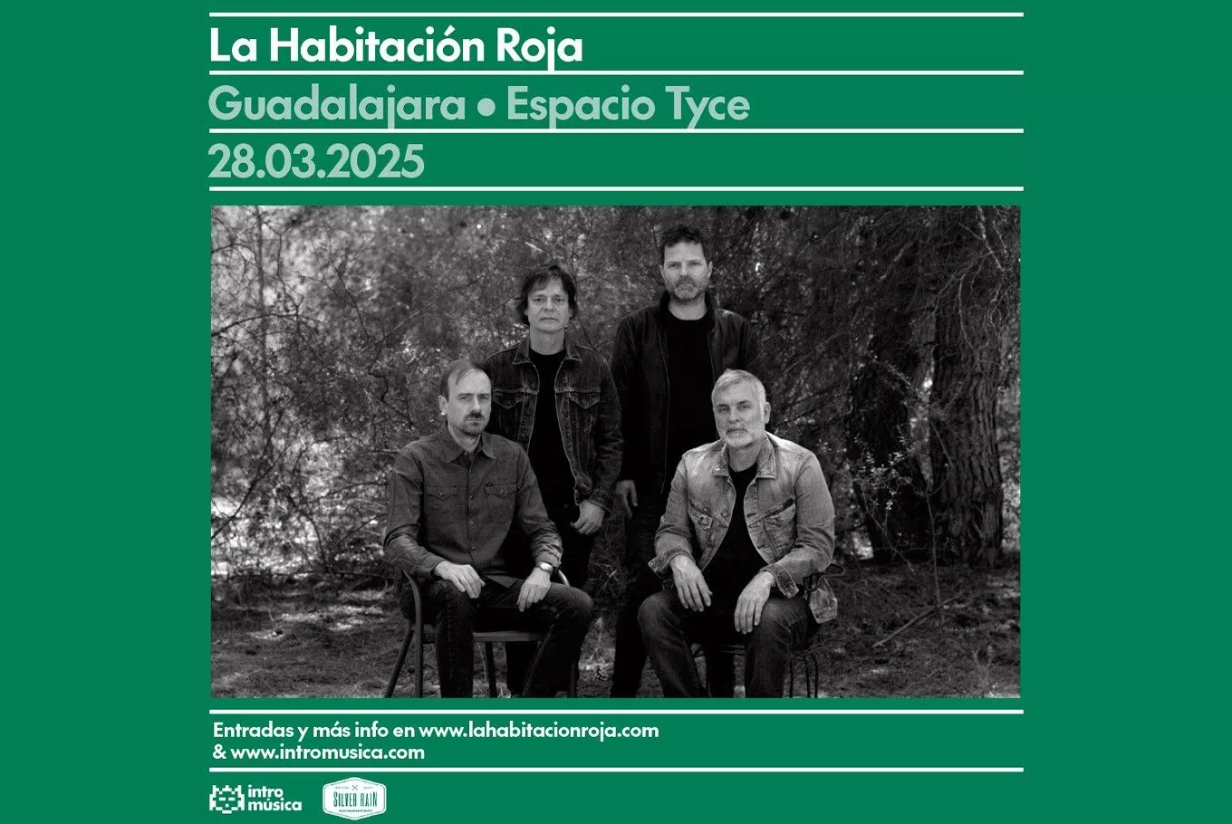 Fotografía promocional de La Habitación Roja en Guadalajara