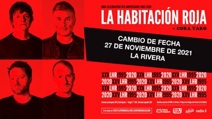 LA HABITACIÓN ROJA Gira 25 aniversario (Madrid) Cambio de fecha!!