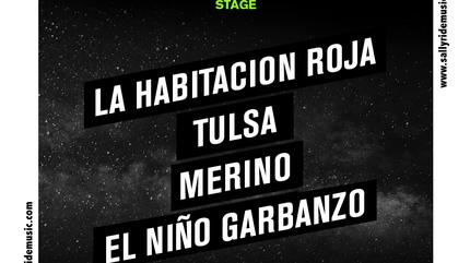 La Habitación Roja + Tulsa + Merino concert in Granada