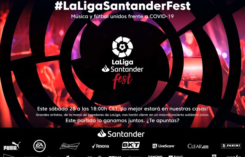 Promotional photograph of La Liga Santander Fest.