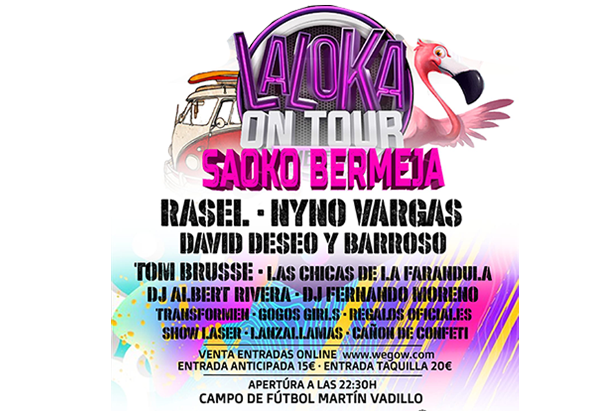 Fotografía promocional de La Loka On Tour en Casabermeja (Málaga)