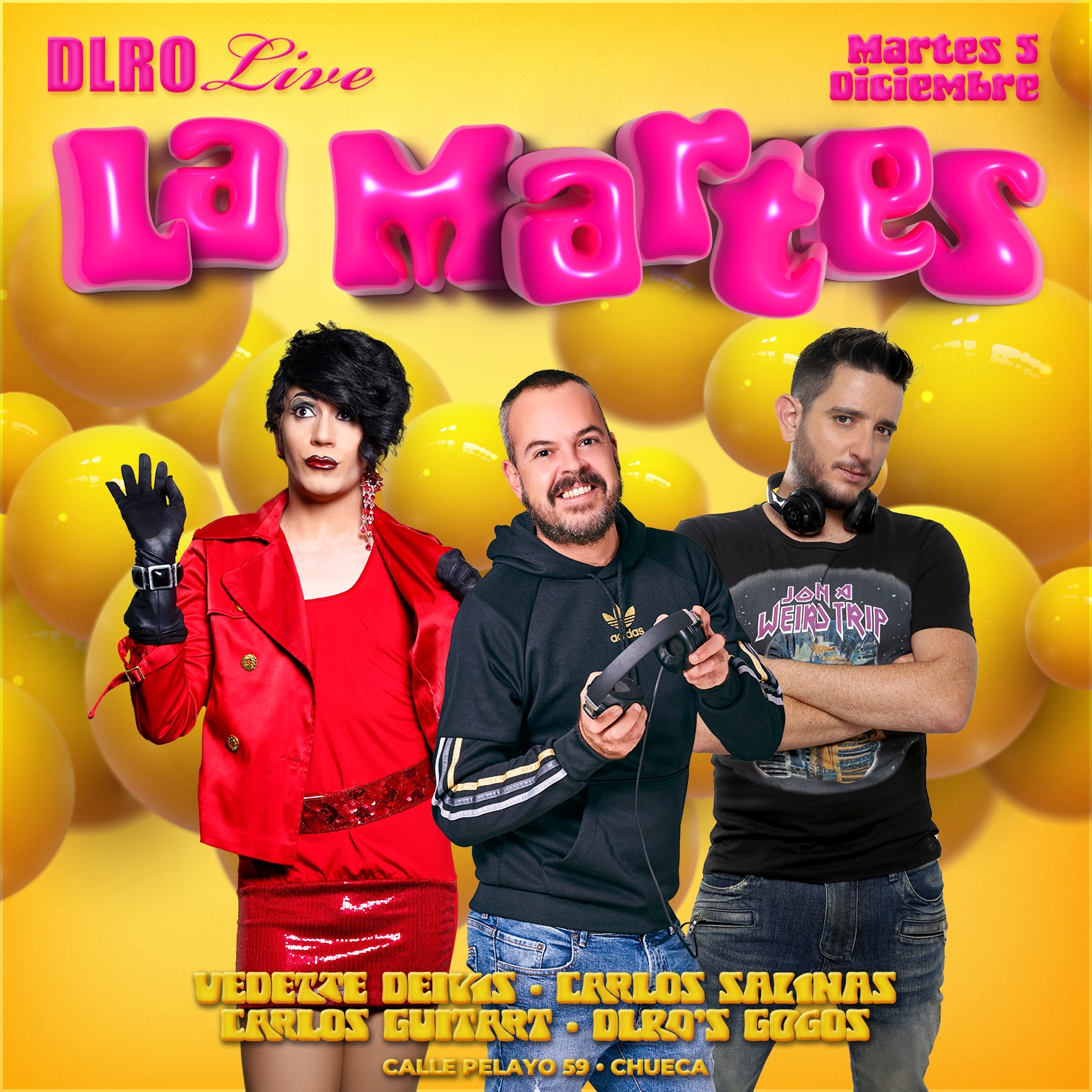 Fotografía promocional de LA MARTES