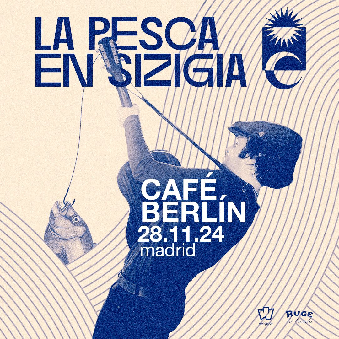 Fotografía promocional de La pesca en sizigia en Madrid (Café Berlín)