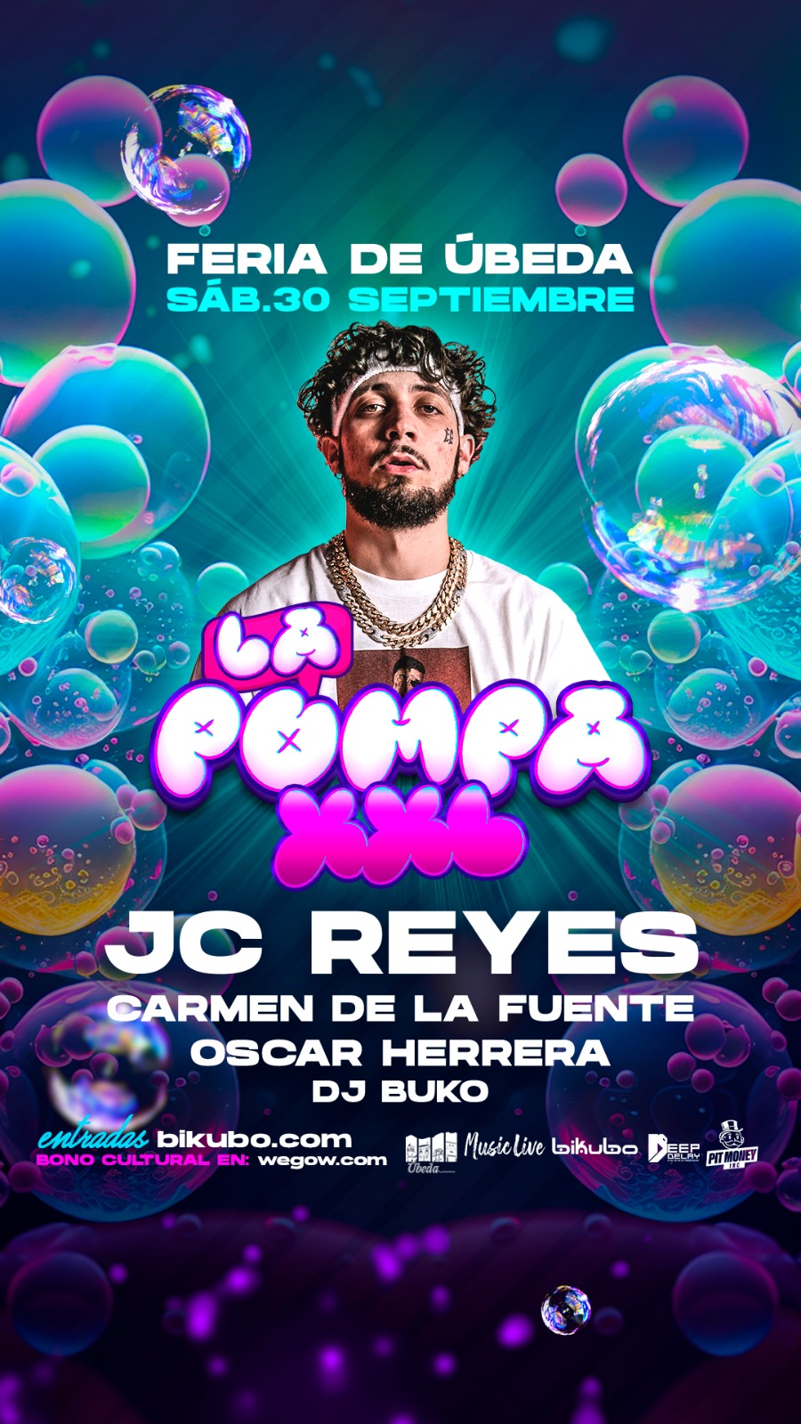 Fotografía promocional de La pompa XXL - Feria de Úbeda